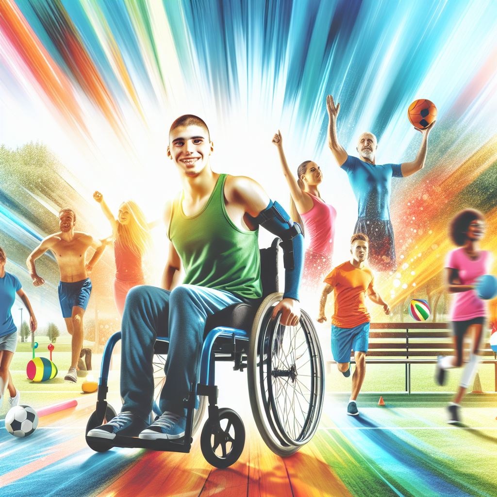 Pessoa com deficiência praticando atletismo, demonstrando superação e determinação no esporte